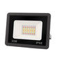 YANSUN Plug-in 2-Pack 950 Lumens Black Integrated LED RGBCW Outdoor Light Control Landscape Flood Light IP66 Waterproof