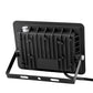YANSUN Plug-in 2-Pack 950 Lumens Black Integrated LED RGBCW Outdoor Light Control Landscape Flood Light IP66 Waterproof