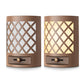 YANSUN 3.54 in. H Plug-in Dimmable Night Light 2-Pack, 3000K Warm Light, Vintage Style, US Plug