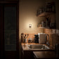 YANSUN 3.54 in. H Plug-in Dimmable Night Light 2-Pack, 3000K Warm Light, Vintage Style, US Plug