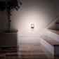 YANSUN 2-Pack 1W Plug-In Light Sensor Night Lights, Vintage Dimming, 5000K White Light, Slide Dimming (0%-100%), US Plug