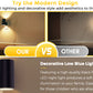 Dimmable Night Lights Plug into Wall, 3000K Soft White, Adjustable Brightness, Auto On/Off, 2-Pack for Bedroom, Hallway