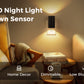 Dimmable Night Lights Plug into Wall, 3000K Soft White, Adjustable Brightness, Auto On/Off, 2-Pack for Bedroom, Hallway