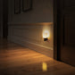 YANSUN Plug-in Dimmable LED Night Light Wine Glass Style 3000K Warm White Auto Sensor Night Lamp for Bedroom Hallway Bathroom