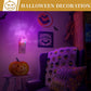 YANSUN 2-Pack 0.5W Plug-in Light Control Night Light, Cute Fat Cat Acrylic Design, White Finish, 3000K Warm + RGB, Touch Color Change, US Plug