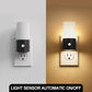 LED Motion Sensor Night Light Plug in 2-Pack, 100LM Dimmable, 3000K Soft White, Auto On/Off for Hallway, Bedroom