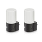 LED Motion Sensor Night Light Plug in 2-Pack, 100LM Dimmable, 3000K Soft White, Auto On/Off for Hallway, Bedroom
