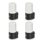 LED Motion Sensor Night Light Plug in 2-Pack, 100LM Dimmable, 3000K Soft White, Auto On/Off for Hallway, Bedroom