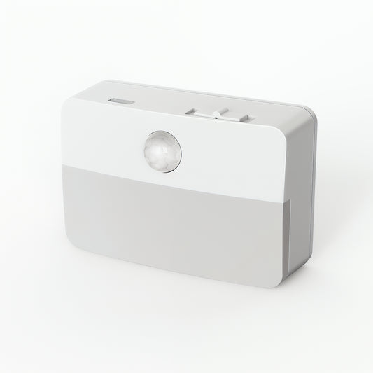 YANSUN 0.6W Motion Sensor Night Light, Warm White 3000K, Magnetic & 3M Adhesive Mount, Auto ON/OFF, Bedroom & Hallway Lighting
