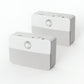 1-Light LED Motion Sensor Night Light, Rechargeable LED Night Light, 35LM Soft White for Stairs, Hallway (2-Pack)
