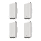 1-Light White Dimmable LED Night Light Plug in with Dusk-to-Dawn Sensor, Soft White 3000K for Bedroom, Hallway 2 Pack