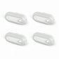 Motion Sensor Dusk to Dawn Night Light Plug in [2-Pack], Dimmable 30/60/100LM for Hallway, Bedroom, Kids Room