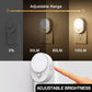 LED Motion Sensor Night Light [2-Pack], Dusk to Dawn & Motion Activated, Dimmable 30/60LM for Bathroom, Hallway, Kitchen