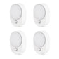 LED Motion Sensor Night Light [2-Pack], Dusk to Dawn & Motion Activated, Dimmable 30/60LM for Bathroom, Hallway, Kitchen