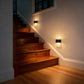 YANSUN 4-Pack 0.5W Plug-in Night Light with Photo Sensor, Semi-Arc Up & Down Wall Light, 3000K Warm White