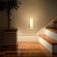 YANSUN 1-Watt Plug-in Frosted LED Night Light 3000K Warm Glow with Dimmable Control and Full Cylindrical Shade (2-Pack)