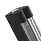 YANSUN Wall Sconce with Multi-Faceted Bubble Columns, Sand Black Finish, Integrated LED 3000K, Modern Design, 15.7-Inch