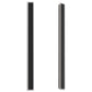 37 in. 1-Light Black Modern Integrated RGB LED Outdoor Wall Light, Waterproof Porch Lantern Sconce for Garden