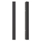 24 in. 19-Watt Black Outdoor Hardwired Linear Waterproof Integrated LED Wall Lantern Sconce, 3000K Warm White