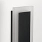 80 in. 1-Light Black Modern Integrated LED Outdoor Wall Light, Waterproof Porch Lantern Sconce for Garden