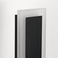 24 in. 1-Light Black Modern Integrated LED Outdoor Wall Light, Waterproof Porch Lantern Sconce for Garden