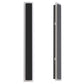24 in. 1-Light Black Modern Integrated LED Outdoor Wall Light, Waterproof Porch Lantern Sconce for Garden