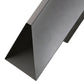 YANSUN 10-Watt Sand Black Square Diamond-Cut Outdoor Sconce Modern Exterior Wall Light with 3000K LED, Hardwired (Set of 2)