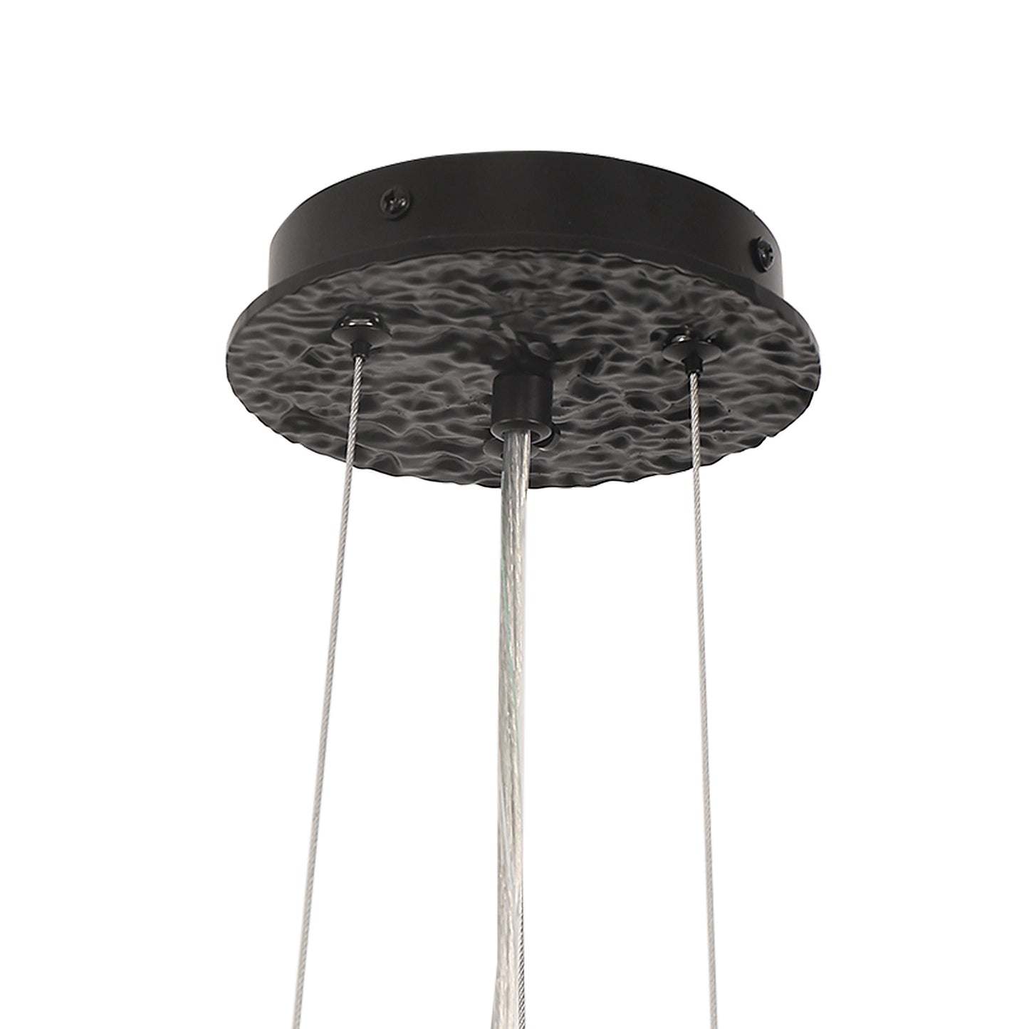 YANSUN 10-Light Matte Black Crystal Branch Chandelier with Crystal Shade, 31. 5 in. Traditional Hanging Fixture for Kitchen