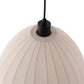 YANSUN 2-Pack 1-LIght Boho Woven Fabric Pendant Light KD Hanging Ceiling Fixture E26 for Bedroom Dining Room