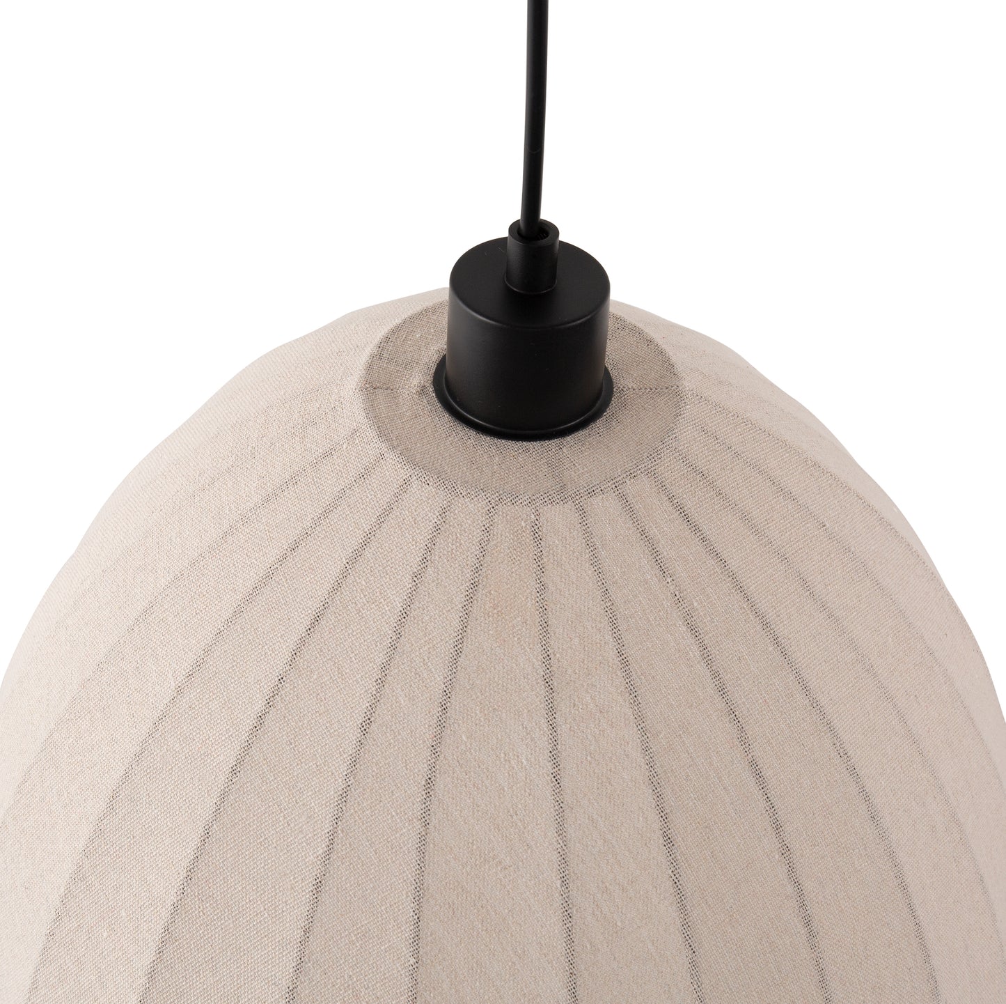 YANSUN 2-Pack 1-LIght Boho Woven Fabric Pendant Light KD Hanging Ceiling Fixture E26 for Bedroom Dining Room