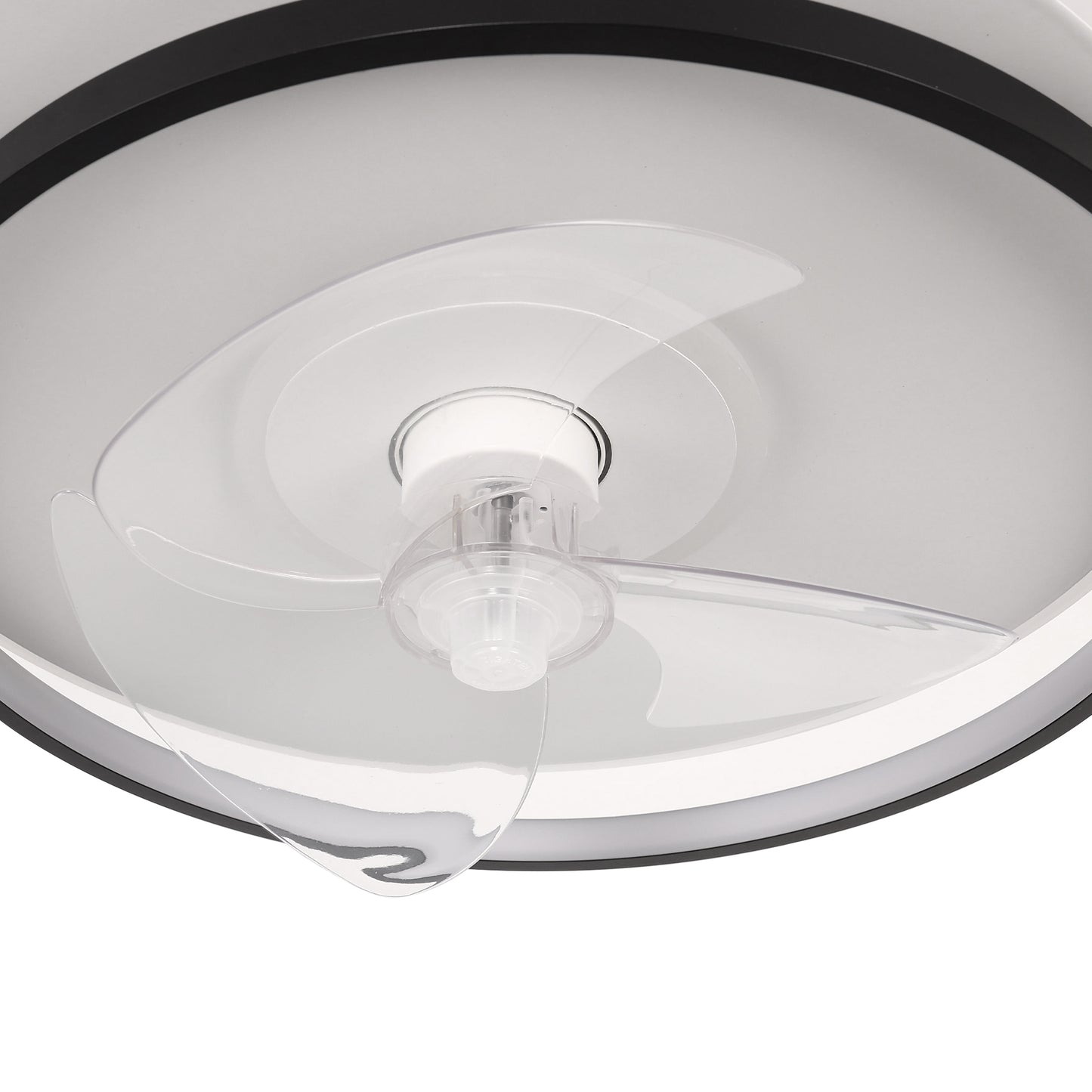 YANSUN 17.7 in 3-Blade PC Fan with Black Housing, 24V-25W DC Motor, 110V 60Hz