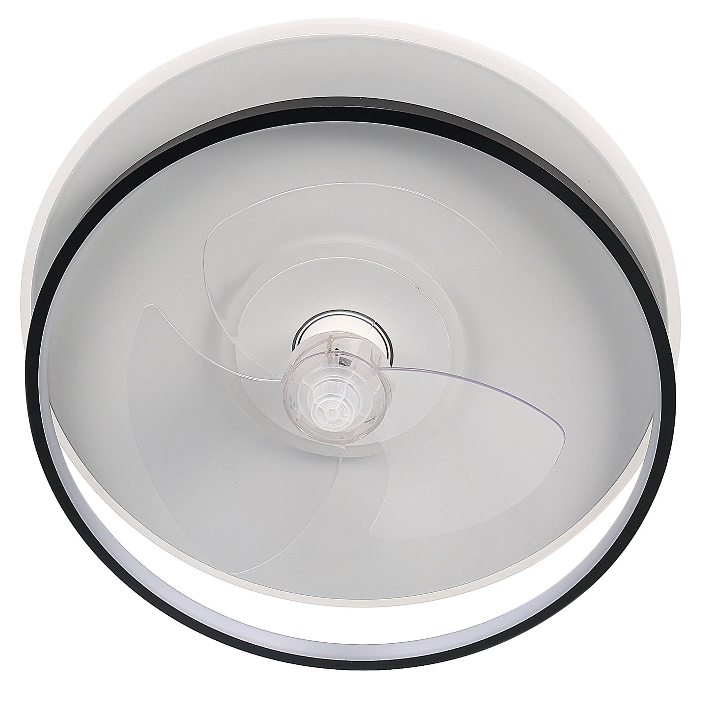 YANSUN 17.7 in 3-Blade PC Fan with Black Housing, 24V-25W DC Motor, 110V 60Hz