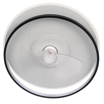 YANSUN 17.7 in 3-Blade PC Fan with Black Housing, 24V-25W DC Motor, 110V 60Hz