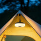 YANSUNOutdoor Camping String Light with 10M Retractable LED Fairy Lights Warm White RGB Emergency Lantern Magnetic Hanging Light Green