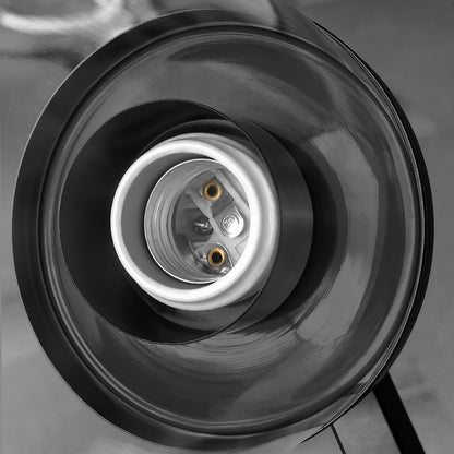 22 in. 4 Light Bathroom Vanity Light, Matte Black Fixtures with Clear Glass Shade, Modern Bathroom Lights Over Mirror