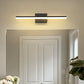 24-Watt 1-Light 24 in. Wall Sconce Vanity Light in Black, Integrated LED Bathroom Wall Light Bar, Light for Mirror