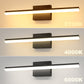 24-Watt 1-Light 24 in. Wall Sconce Vanity Light in Black, Integrated LED Bathroom Wall Light Bar, Light for Mirror