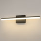 24-Watt 1-Light 24 in. Wall Sconce Vanity Light in Black, Integrated LED Bathroom Wall Light Bar, Light for Mirror