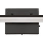 48 in 1-Light 24W Black Integrated LED Vanity Light, Bathroom Wall Sconce, Modern Light Bar for Mirror and Makeup