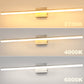 24-Watt 1-Light Nickel Integrated LED Vanity Light, 48 in. Modern Bathroom Wall Sconce, Adjustable Light Bar for Mirror