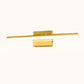YANSUN 24in LED Vanity Light with Integrated LED, Dimmable 3CCT (3000K-5000K), Copper Finish, Metal + Acrylic