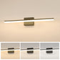 YANSUN 31.5 in LED Vanity Light with Integrated LED, Black Matte Finish, 3CCT Dimmable, 110V