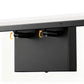 YANSUN 40 in LED Vanity Light with Integrated LED, Black Matte Finish, 3CCT Dimmable, 110V