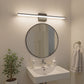 YANSUN 40 in LED Vanity Light with Integrated LED, Black Matte Finish, 3CCT Dimmable, 110V