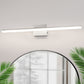 YANSUN 40 in LED Vanity Light with Brushed Nickel Finish, Integrated LED, Dimmable and 3CCT, 120V