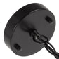 YANSUN 3-Light Matte Black Pendant Light Fixture-Industrial E12 Socket Hanging Chandelier for Dining Room, Kitchen Island