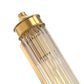 YANSUN 2-Light  Crystal Glass Bar Indoor  Wall Sconce with Crystal Glass Shade 2-Pack E12  Copper Metal Indoor Wall Light