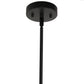 8-Light Black Modern Geometric Chandeliers, Industrial Adjustable Hanging Sputnik Pendant Light