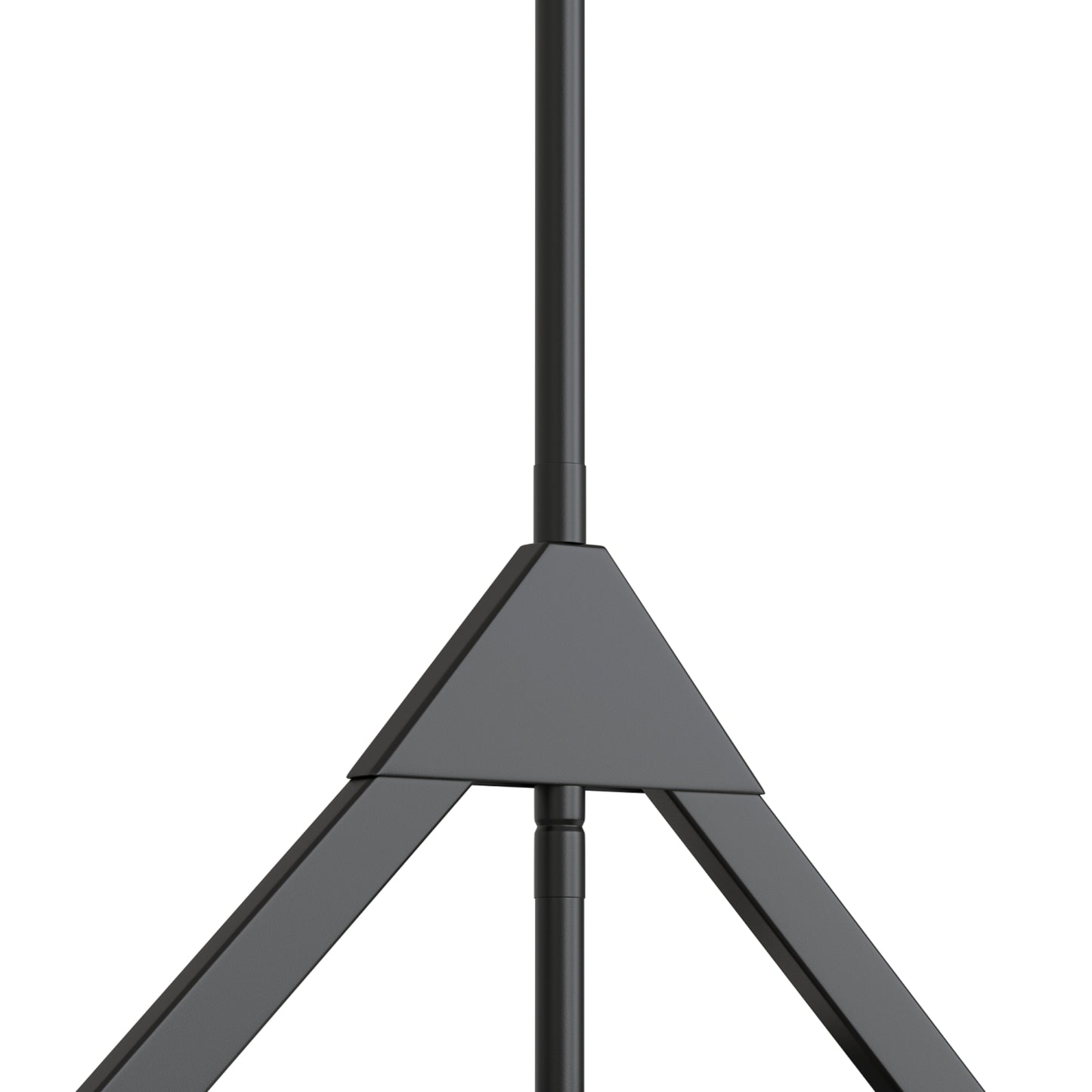YANSUN 4-Light Geometric Square Chandelier, Matte Black Finish, 18.1-Inch Square Design, Industrial Modern Style