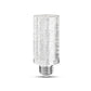 YANSUN 3-Pack LED Light Bulbs with Bubble Acrylic Columns, 5W 3000K Warm Light, E26 Ceramic Base, Dimmable, Modern Design